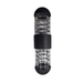 E27 Wall Lamp Double Round Black A0331 SB - Light Market