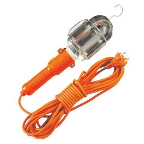 E27 Work Light 5m With Switch - Orange - Light Market