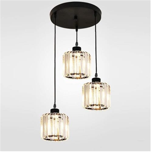E27x3 Round Pendant Metal Lamp DRSPE84 - Light Market