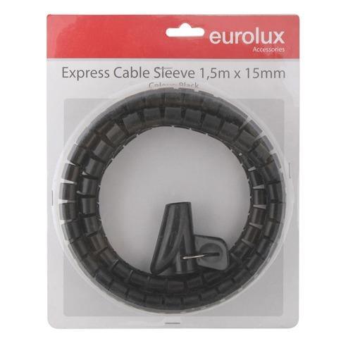Express Cable Sleeve 1.5M x 15mm Black TA5 - Light Market