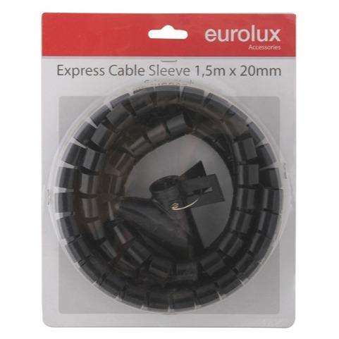 Express Cable Sleeve 1.5M x 20mm Black TA7 - Light Market