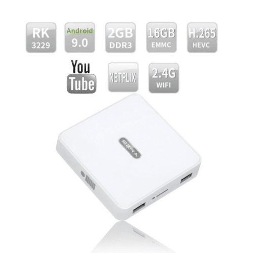 Ezra Android 9.0 4k Tv Box 16GB Rom - Light Market