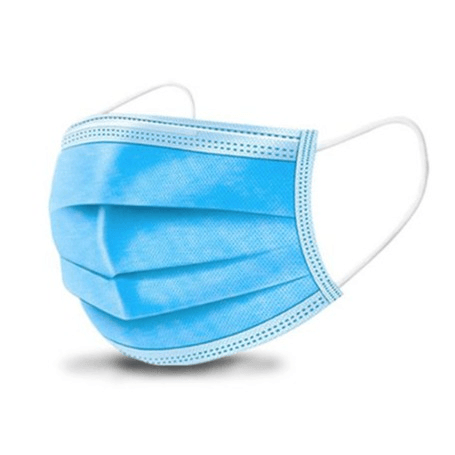 Face Mask 3-Ply Disposable ( Box of 50 ) - Light Market