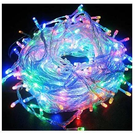 Fairy Light Curtain Connectable 5m RGB - Light Market