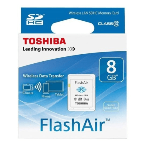 Flash Air 8gb Wireless Memory Toshiba - Light Market