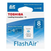 Flash Air 8gb Wireless Memory Toshiba - Light Market