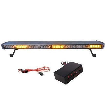 Full Size Slim Warning Roof Mount Lightbar A-lens 96cm Amber Km283-71 - Light Market