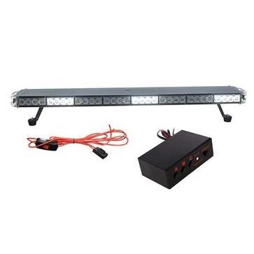 Full Size Slim Warning Roof Mount Lightbar A-lens 96cm White Km283-70 - Light Market
