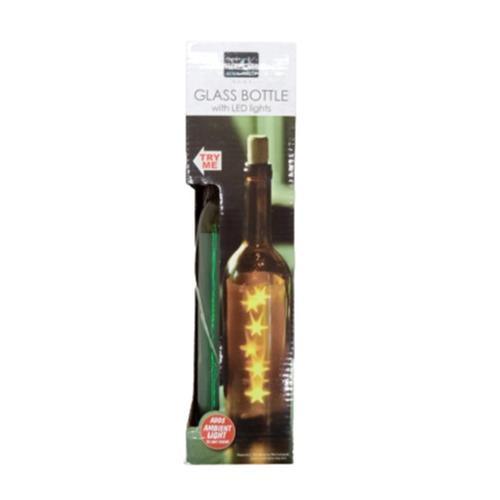 Glass Bottle With LED Lights - Light Market