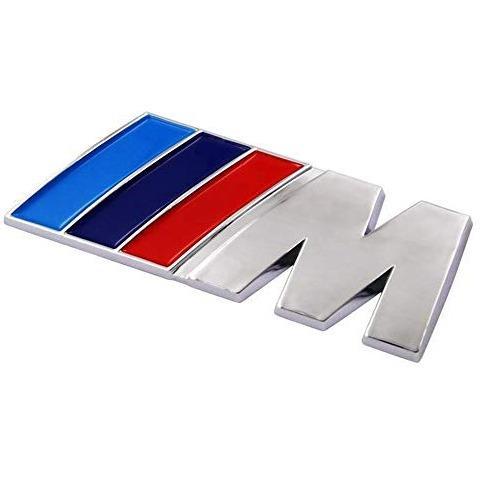 Grill Emblem M Badge (Silver) - Light Market