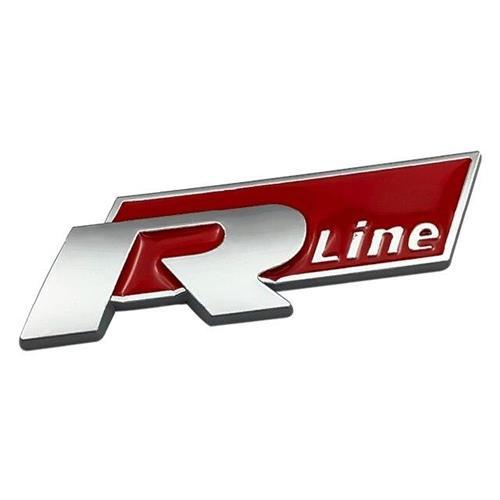 Grill Emblem R Line ( Red) - Light Market