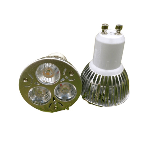 Gu10 1w x 3 Led Green Aluminium Bing Light - Light Market