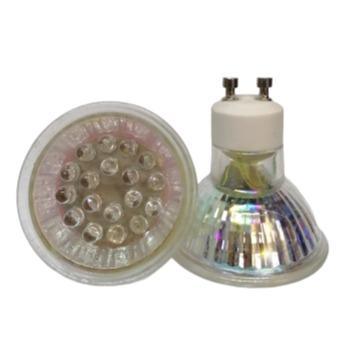 Gu10 230v 18 Led Bing Light (Red) - Light Market