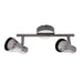 Gu10 50w x 2 Fitting Chrome S065/2 Bright Star - Light Market