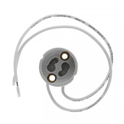 Gu10 Ceramic Downlight Holder Without Earth Hello Today - Light Market