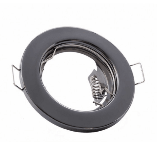 GU10 downlight fixed fitting (Gun metal) - Light Market