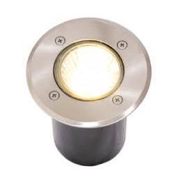 Gu10 Groundlight Satin Chrome Round GL6110 Brightstar - Light Market