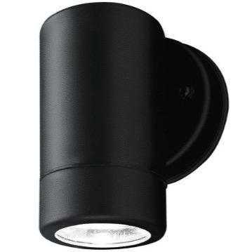 GU10 Outdoor Down Facing Wall Light PVC Black L331Bright Star - Light Market