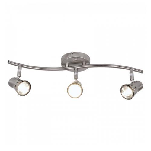 GU10x3 Satin Chrome Spotlight S151/3 - Light Market