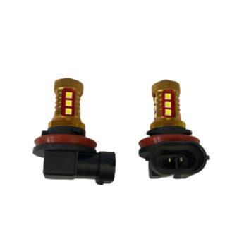 H11/H8 15 Led Fog Light dual Flashing / Non Flashing 6000K - Light Market