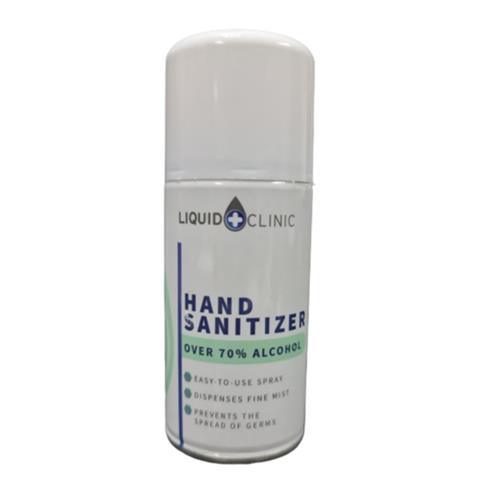 Hand Sanitizer 70% Alcohol Aerosol Can 120ml - Light Market