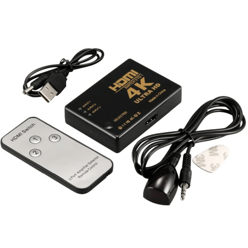 Hdmi Switch 3 to 1 Output With Remote CY-32 - Light Market
