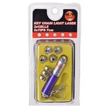 Key Chain Laser Light With 5 Tips 89-501Melbro - Light Market