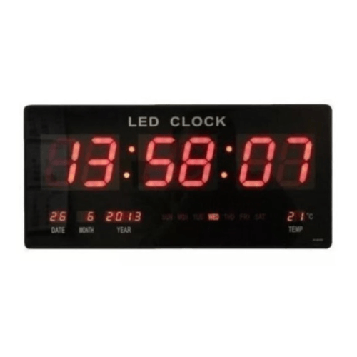 Large Digital Led Display Clock - JH-4600Y - Light Market