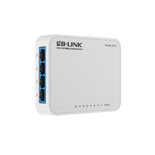 Lb Link 8 Port 100mbps Desktop Switch - Light Market