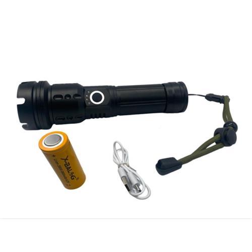 Led Rechargeable Flashlight Q-L103 - Light Market