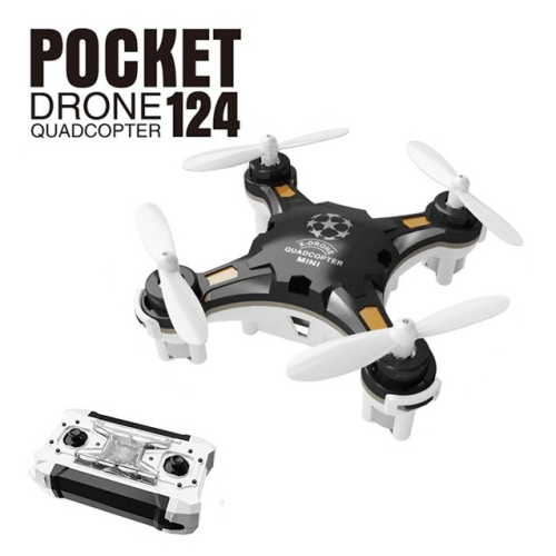 Mini Quadcopter Pocket Drone With Remote Control - Light Market