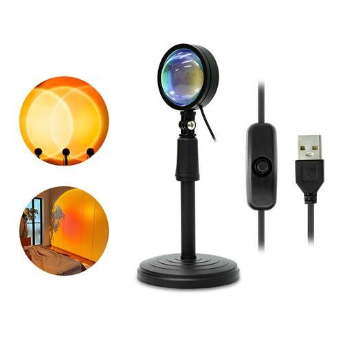 Mini Usb Red Sunset Projection Lamp Q07 — Light Market