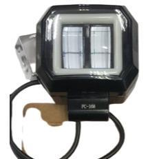 Motorbike Headlight with Indicator Square PC-168 - Light Market