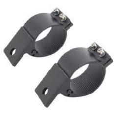 Mounting Brackets Bullbar Black Set Of 2 - Light Market