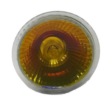 Mr16 220v 35w Halogen Bulb Yellow Bing Light - Light Market