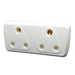 Multi Adapter 2x16A White R-19 - Light Market