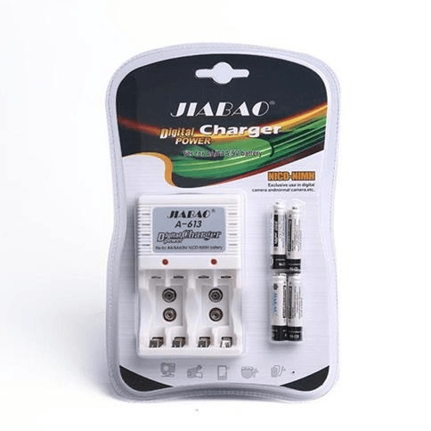 Multi Battery Charger With 4 x AA Rechargeable Batteries