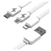 Multi Charging Cable 3A 3-in-1 DC92 - Light Market