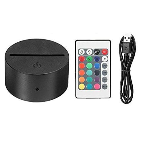 Multi-colour RGB LED base for 3D lamps - Light Market