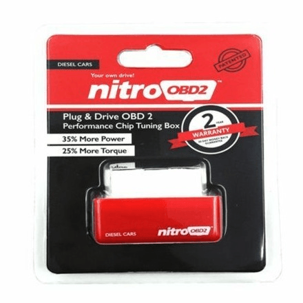 Nitro Obd2 Plug and Drive Performance Chip Tuning Box (Diesel Cars) - Light Market