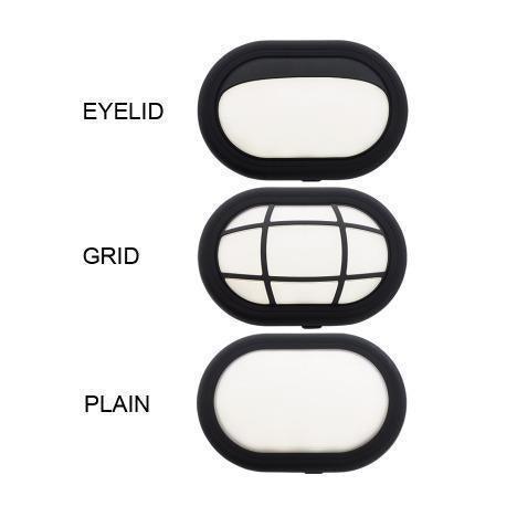 Oval 5.5w Led Wall Lamp 4000k Black IP67 BH047 - Light Market