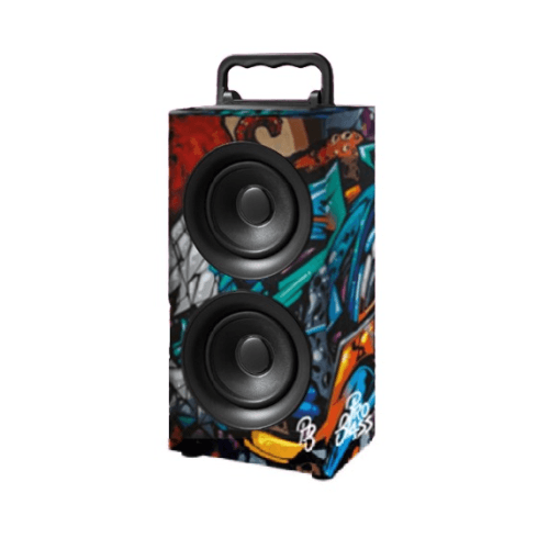 Pro Bass Boombox Large - Light Market