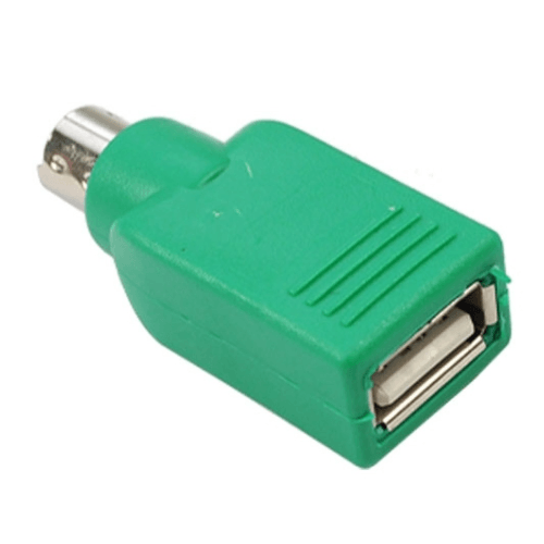 PS/2 To USB Port Converter Adapter For PC Mouse - Light Market