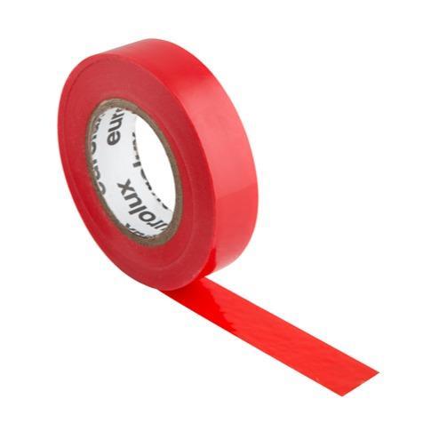 Pvc Insulation Tape 20M Red (0.13mm X 18mm) - Light Market