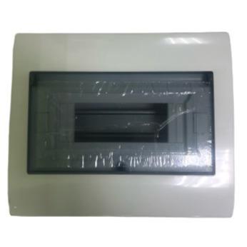 Reccessed DB Box 8way Pvc - Light Market