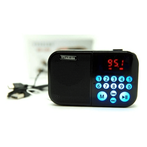 Rechargeable Mini Radio Xb-109 - Light Market