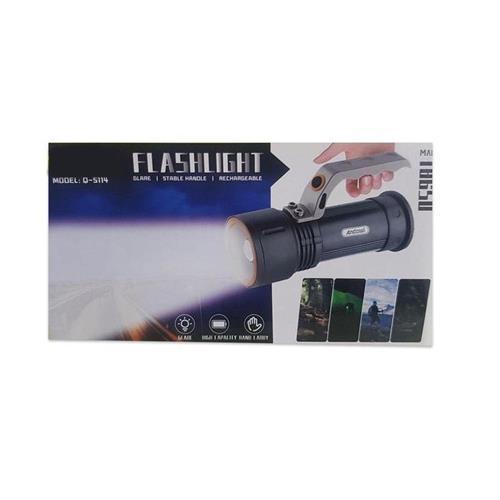 Rechargeable Torch 18650 Mah Q-S114 Andowl - Light Market