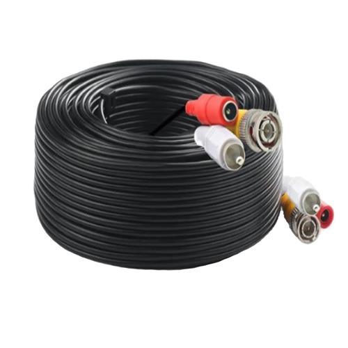 Rg59 CCTV Cable with BNC and Power connectors 50m - Light Market