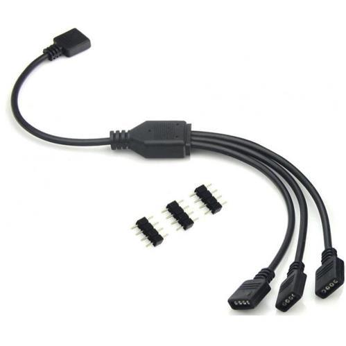 RGB 4 Pin 1 to 3 Splitter - Light Market