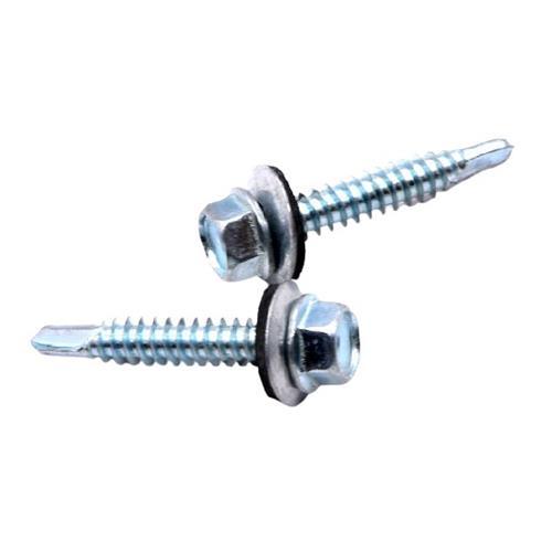 Roof Hex Screws 14 Pieces 5.5mmx25mm - Light Market
